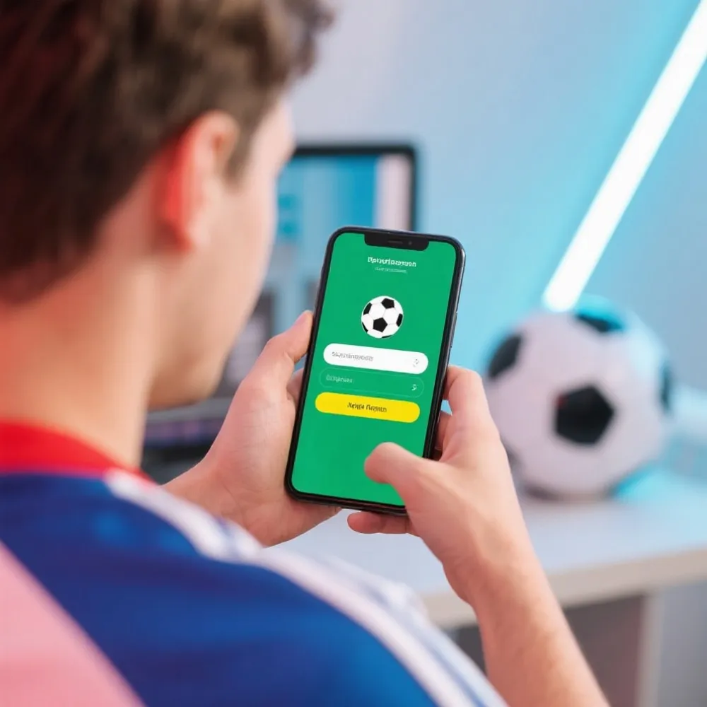 2026 World Cup手機註冊與觀賽情境示意