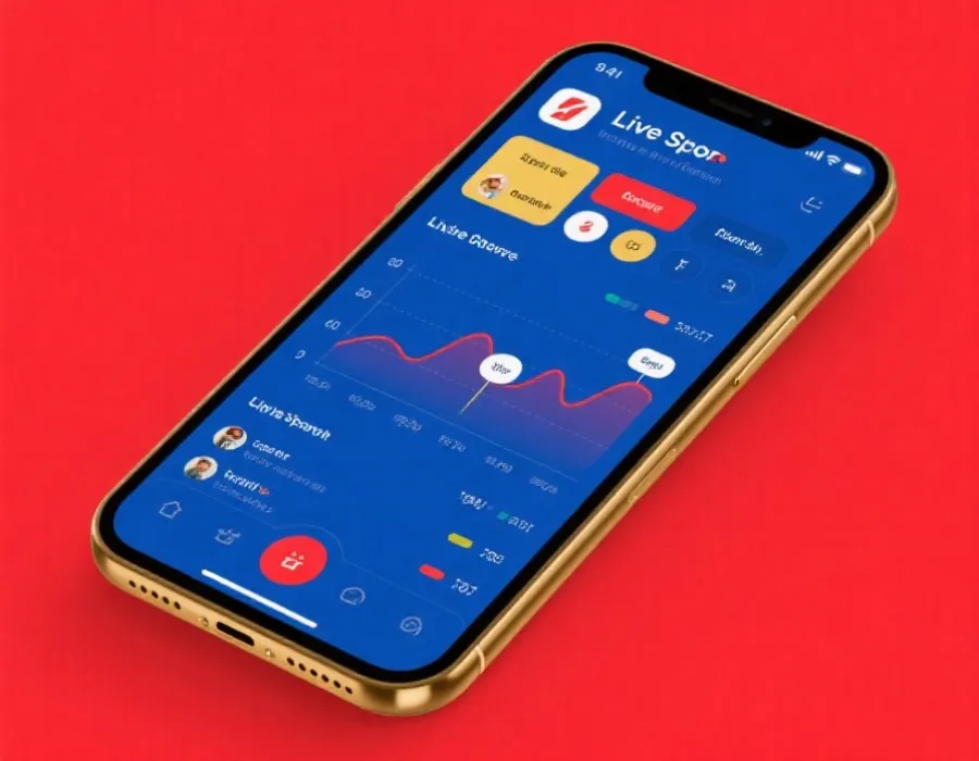 比分直播介面示意